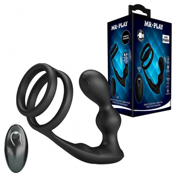 Pretty Love - Marshal Anal Plug Prostate Massager (Wireless Remote - Chargeable)